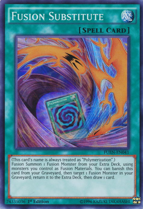 Fusion Substitute [FUEN-EN041] Super Rare - Yu-Gi-Oh! - Card Brawlers | Quebec | Canada |