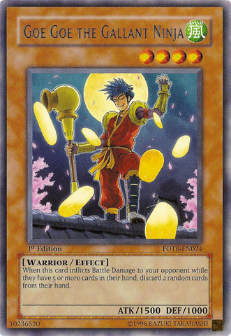 Goe Goe the Gallant Ninja [FOTB-EN024] Rare - Card Brawlers | Quebec | Canada | Yu-Gi-Oh!