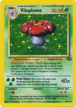 Vileplume (15/64) [Jungle Unlimited] - Card Brawlers | Quebec | Canada | Yu-Gi-Oh!