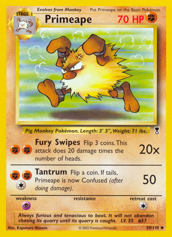 Primeape (59/110) [Legendary Collection] - Card Brawlers | Quebec | Canada | Yu-Gi-Oh!