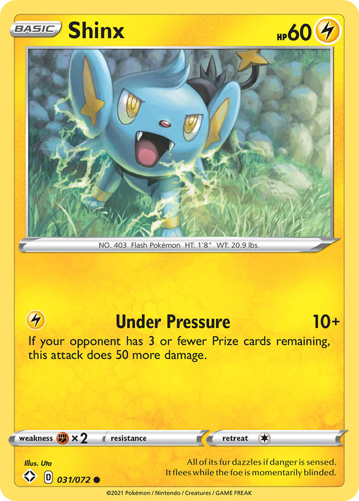 Shinx (031/072) [Sword & Shield: Shining Fates] - Card Brawlers | Quebec | Canada | Yu-Gi-Oh!