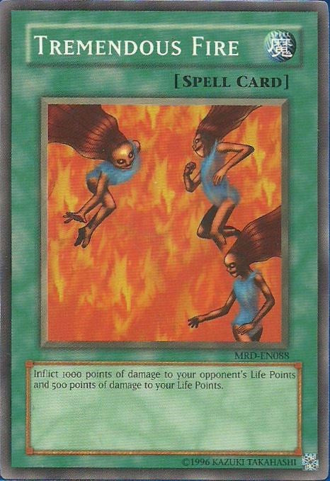 Tremendous Fire [MRD-EN088] Common - Card Brawlers | Quebec | Canada | Yu-Gi-Oh!