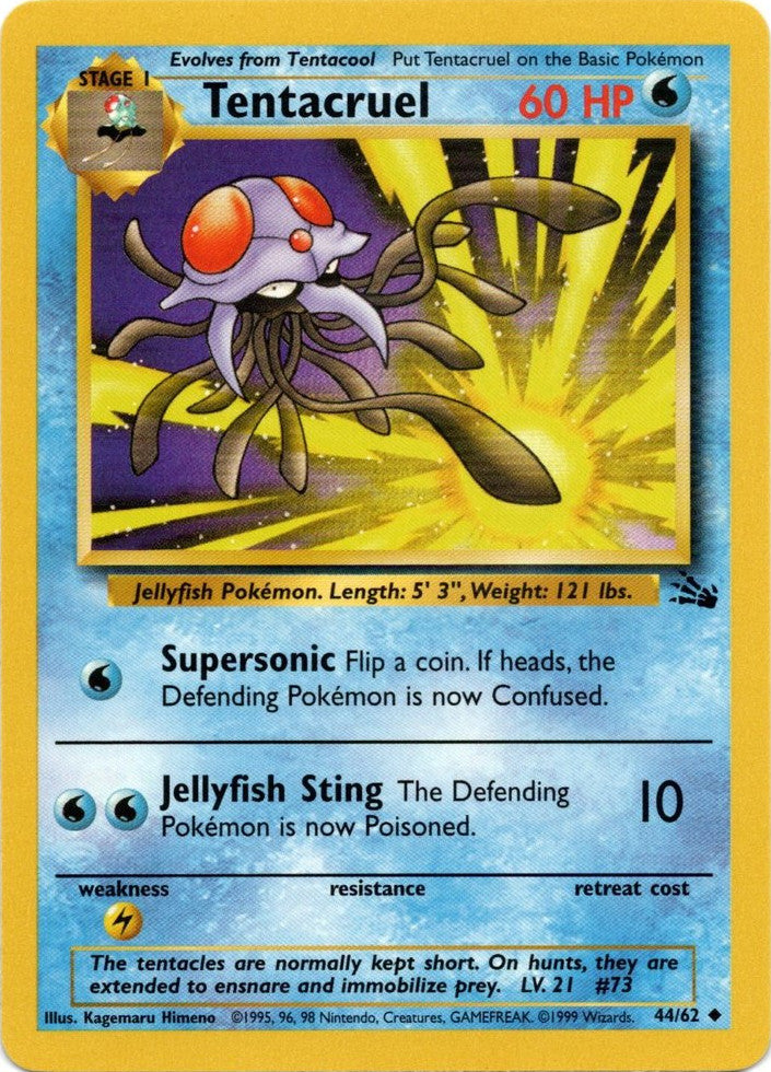 Tentacruel (44/62) [Fossil Unlimited] - Card Brawlers | Quebec | Canada | Yu-Gi-Oh!