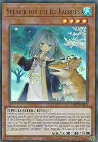 Speaker for the Ice Barriers [SDFC-EN003] Ultra Rare - Card Brawlers | Quebec | Canada | Yu-Gi-Oh!