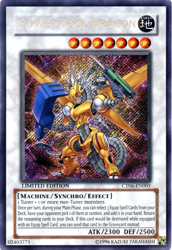 Power Tool Dragon [CT06-EN001] Secret Rare - Yu-Gi-Oh! - Card Brawlers | Quebec | Canada |