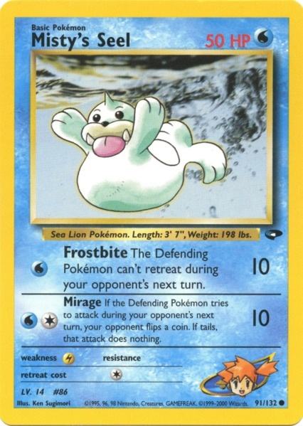 Misty's Seel (91/132) [Gym Challenge Unlimited] - Card Brawlers | Quebec | Canada | Yu-Gi-Oh!