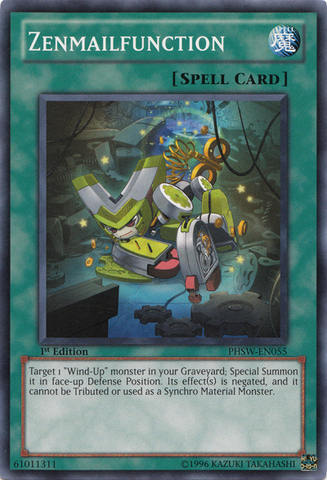 Zenmailfunction [PHSW-EN055] Common - Card Brawlers | Quebec | Canada | Yu-Gi-Oh!