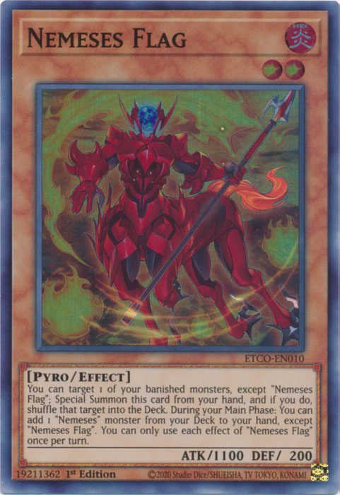 Nemeses Flag [ETCO-EN010] Super Rare - Card Brawlers | Quebec | Canada | Yu-Gi-Oh!