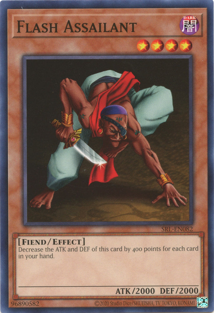 Flash Assailant (25th Anniversary) [SRL-EN082] Common - Card Brawlers | Quebec | Canada | Yu-Gi-Oh!