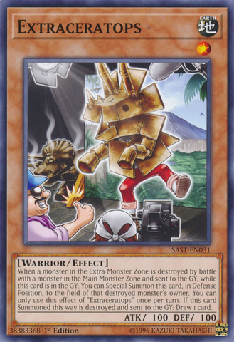 Extraceratops [SAST-EN031] Common - Card Brawlers | Quebec | Canada | Yu-Gi-Oh!