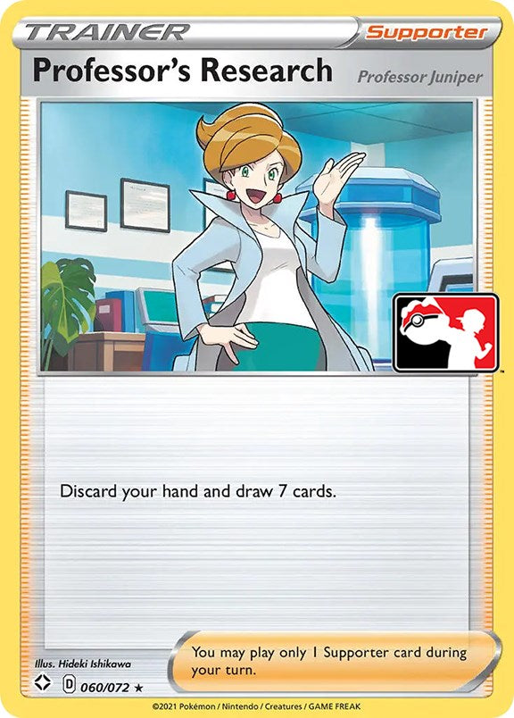 Professor's Research (Professor Juniper) (060/072) [Prize Pack Series One] - Card Brawlers | Quebec | Canada | Yu-Gi-Oh!