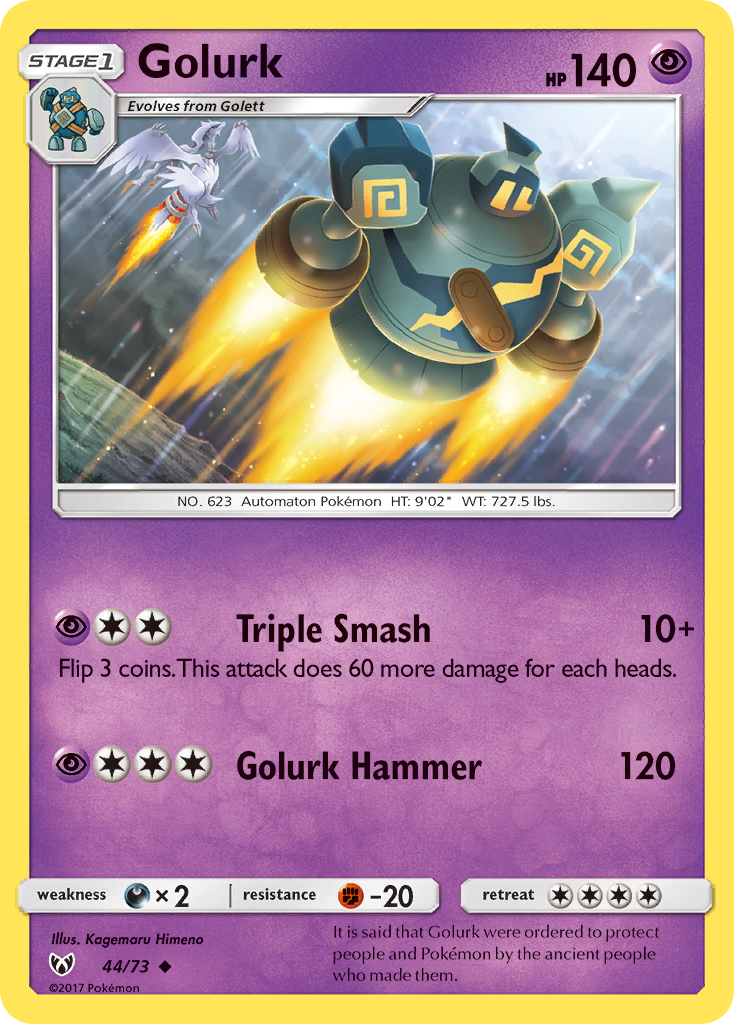 Golurk (44/73) [Sun & Moon: Shining Legends] - Card Brawlers | Quebec | Canada | Yu-Gi-Oh!