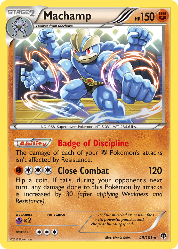 Machamp (49/101) [Black & White: Plasma Blast] - Card Brawlers | Quebec | Canada | Yu-Gi-Oh!