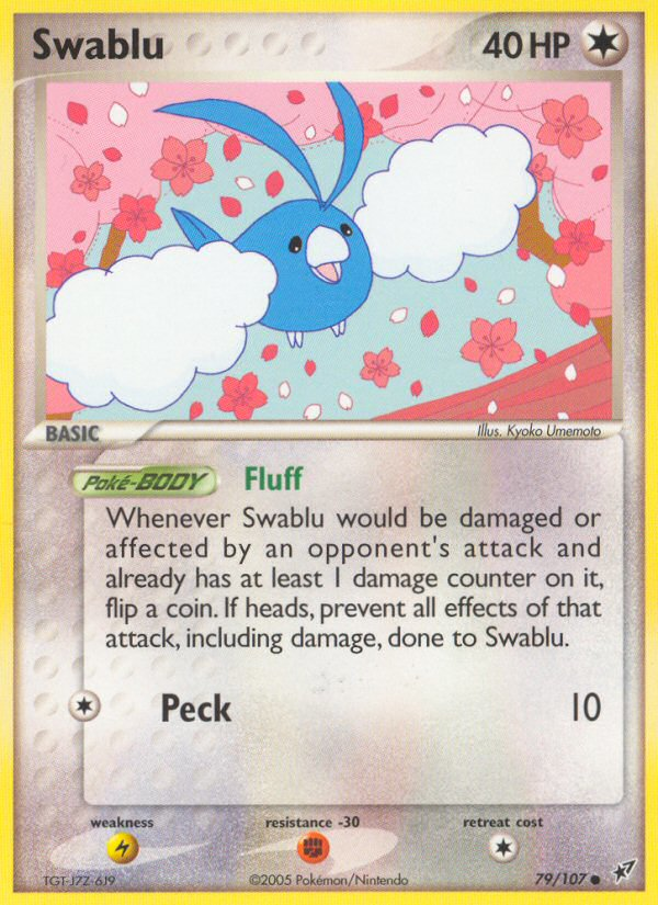 Swablu (79/107) [EX: Deoxys] - Card Brawlers | Quebec | Canada | Yu-Gi-Oh!