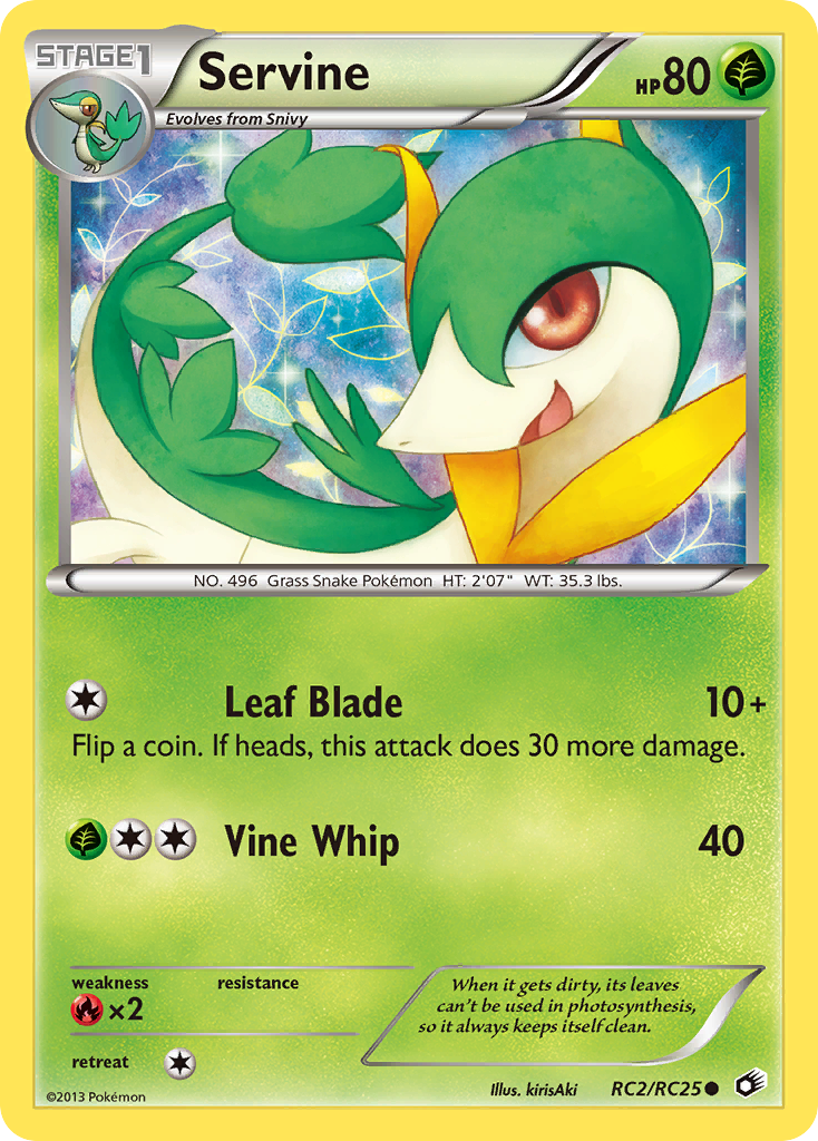 Servine (RC2/RC25) [Black & White: Legendary Treasures] - Card Brawlers | Quebec | Canada | Yu-Gi-Oh!
