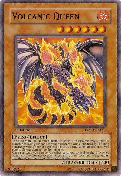 Volcanic Queen [LODT-EN005] Common - Card Brawlers | Quebec | Canada | Yu-Gi-Oh!