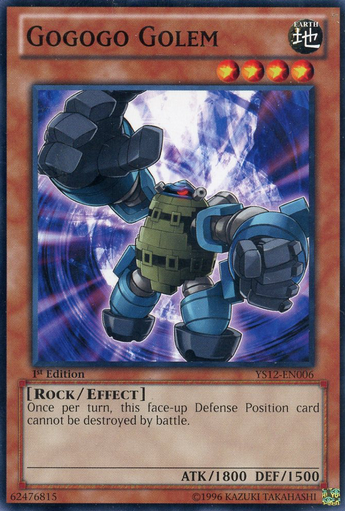 Gogogo Golem [YS12-EN006] Common - Card Brawlers | Quebec | Canada | Yu-Gi-Oh!