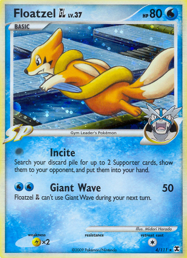 Floatzel GL (4/111) [Platinum: Rising Rivals] - Card Brawlers | Quebec | Canada | Yu-Gi-Oh!