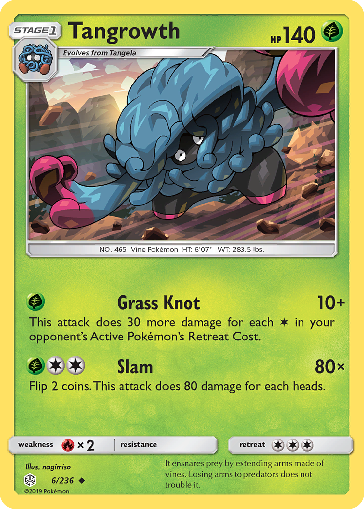 Tangrowth (6/236) [Sun & Moon: Cosmic Eclipse] - Card Brawlers | Quebec | Canada | Yu-Gi-Oh!