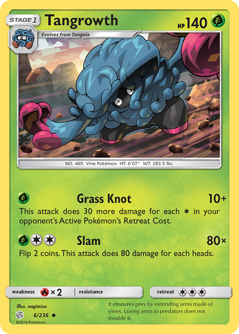 Tangrowth (6/236) [Sun & Moon: Cosmic Eclipse] - Card Brawlers | Quebec | Canada | Yu-Gi-Oh!