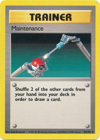 Maintenance (83/102) [Base Set Unlimited] - Card Brawlers | Quebec | Canada | Yu-Gi-Oh!