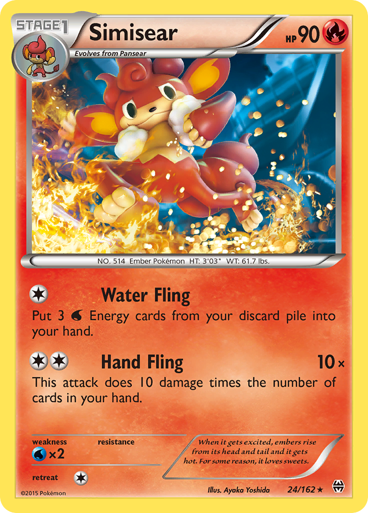 Simisear (24/162) [XY: BREAKthrough] - Card Brawlers | Quebec | Canada | Yu-Gi-Oh!