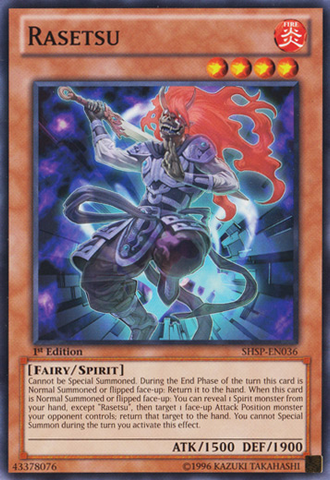 Rasetsu [SHSP-EN036] Common - Yu-Gi-Oh! - Card Brawlers | Quebec | Canada |