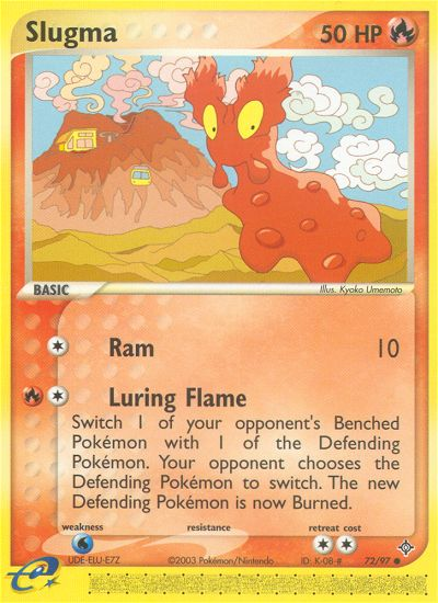 Slugma (72/97) [EX: Dragon] - Card Brawlers | Quebec | Canada | Yu-Gi-Oh!