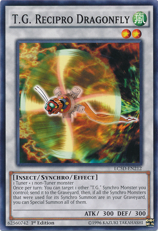 T.G. Recipro Dragonfly [LC5D-EN212] Common - Card Brawlers | Quebec | Canada | Yu-Gi-Oh!