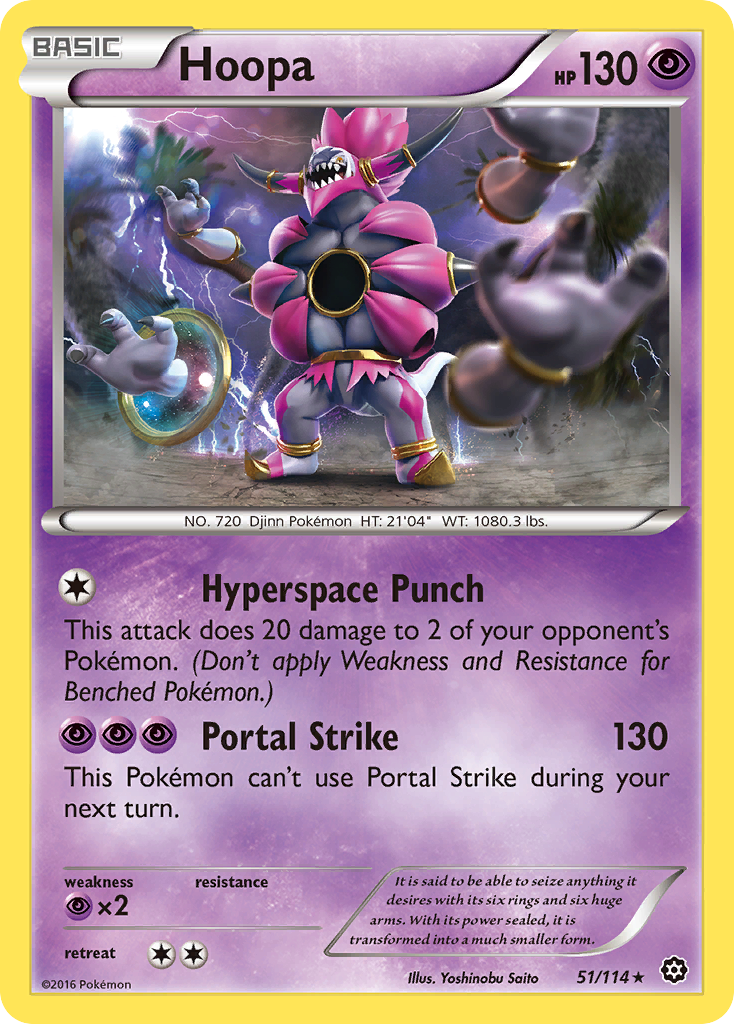 Hoopa (51/114) [XY: Steam Siege] - Card Brawlers | Quebec | Canada | Yu-Gi-Oh!