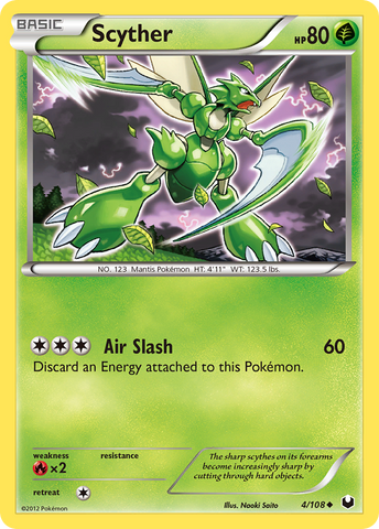 Scyther (4/108) [Black & White: Dark Explorers] - Card Brawlers | Quebec | Canada | Yu-Gi-Oh!