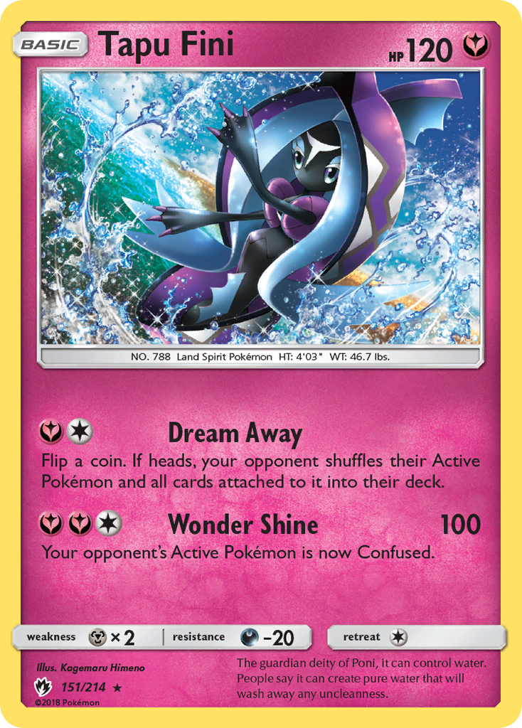 Tapu Fini (151/214) [Sun & Moon: Lost Thunder] - Card Brawlers | Quebec | Canada | Yu-Gi-Oh!