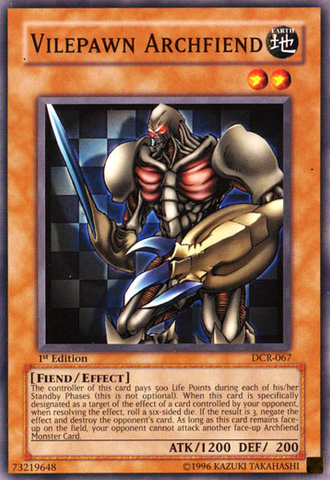 Vilepawn Archfiend [DCR-067] Common - Yu-Gi-Oh! - Card Brawlers | Quebec | Canada |