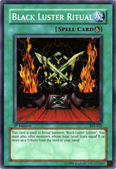 Black Luster Ritual [SYE-025] Super Rare - Card Brawlers | Quebec | Canada | Yu-Gi-Oh!