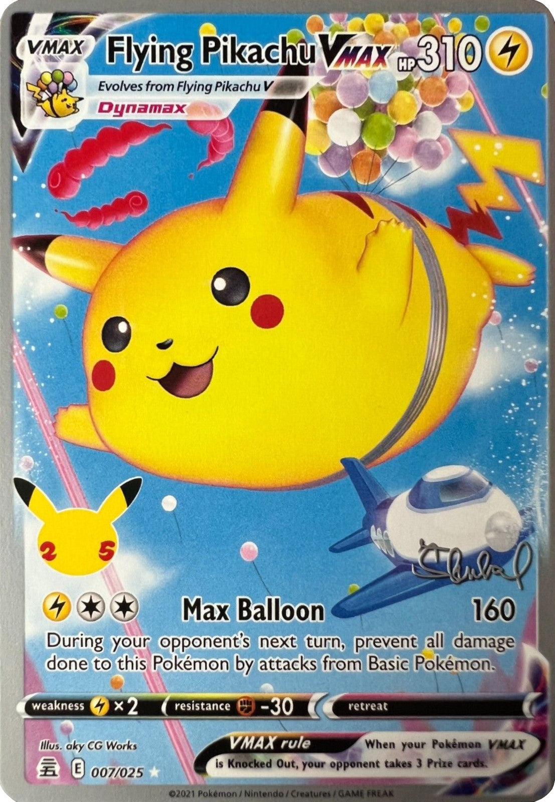 Flying Pikachu VMAX (007/025) (ADP - Ondrej Skubal) [World Championships 2022] - Card Brawlers | Quebec | Canada | Yu-Gi-Oh!
