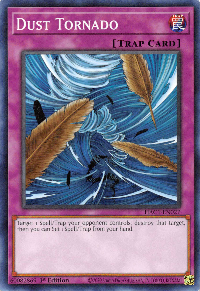 Dust Tornado [HAC1-EN027] Common - Card Brawlers | Quebec | Canada | Yu-Gi-Oh!