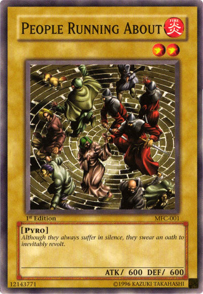 People Running About [MFC-001] Common - Card Brawlers | Quebec | Canada | Yu-Gi-Oh!