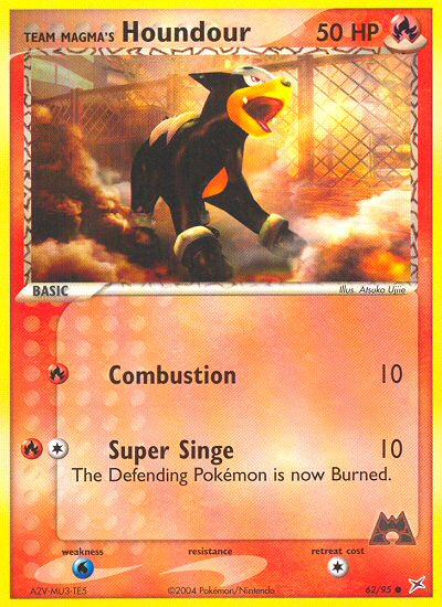Team Magma's Houndour (62/95) [EX: Team Magma vs Team Aqua] - Card Brawlers | Quebec | Canada | Yu-Gi-Oh!