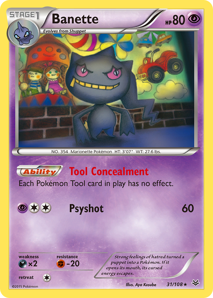 Banette (31/108) [XY: Roaring Skies] - Card Brawlers | Quebec | Canada | Yu-Gi-Oh!