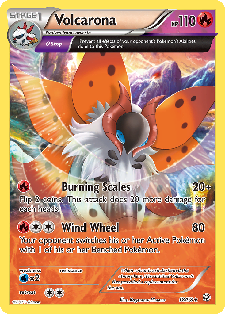 Volcarona (18/98) [XY: Ancient Origins] - Card Brawlers | Quebec | Canada | Yu-Gi-Oh!