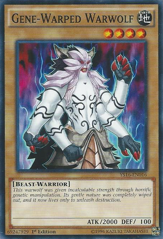 Gene-Warped Warwolf [YS16-EN016] Common - Yu-Gi-Oh! - Card Brawlers | Quebec | Canada |