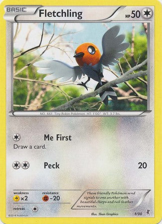 Fletchling (1/30) [XY: Trainer Kit 1 - Bisharp] - Card Brawlers | Quebec | Canada | Yu-Gi-Oh!