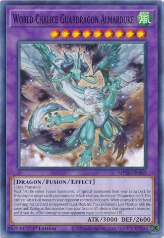 World Chalice Guardragon Almarduke [MP20-EN065] Common - Card Brawlers | Quebec | Canada | Yu-Gi-Oh!