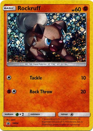 Rockruff (SM06) (General Mills Promo) [Sun & Moon: Black Star Promos] - Card Brawlers | Quebec | Canada | Yu-Gi-Oh!