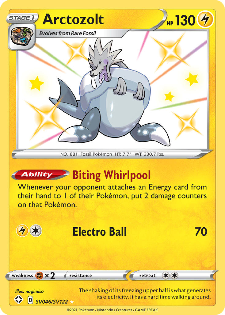 Arctozolt (SV046/SV122) [Sword & Shield: Shining Fates] - Card Brawlers | Quebec | Canada | Yu-Gi-Oh!