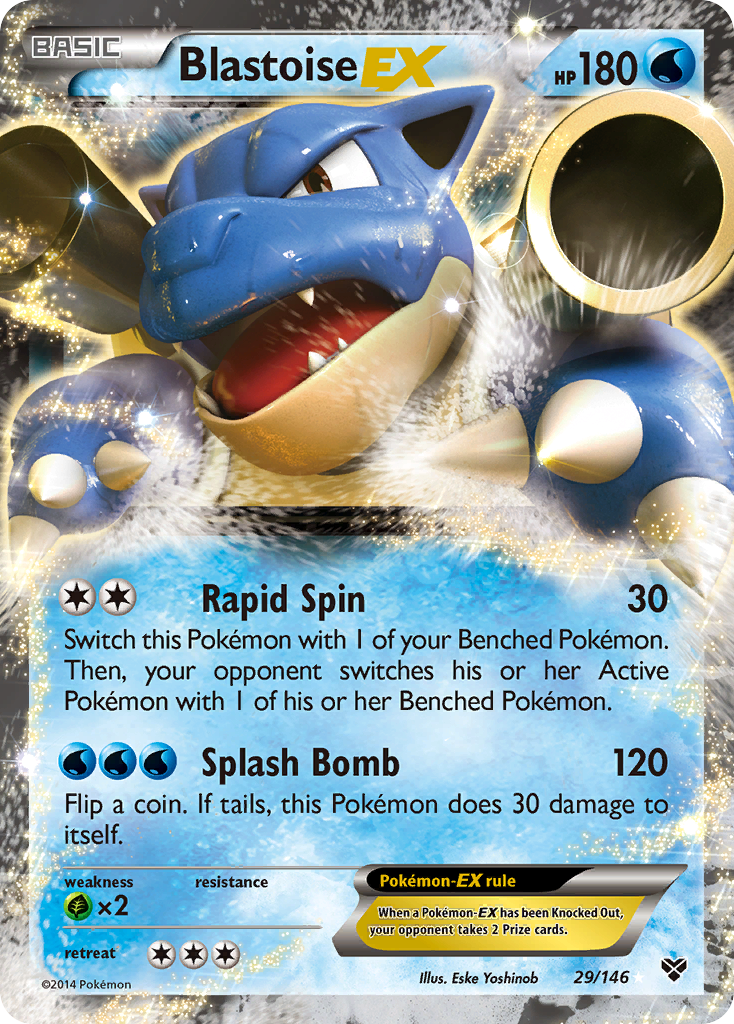Blastoise EX (29/146) [XY: Base Set] - Card Brawlers | Quebec | Canada | Yu-Gi-Oh!