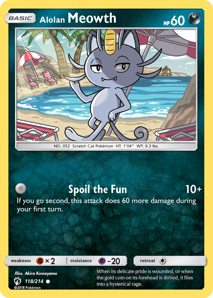 Alolan Meowth (118/214) [Sun & Moon: Lost Thunder] - Card Brawlers | Quebec | Canada | Yu-Gi-Oh!