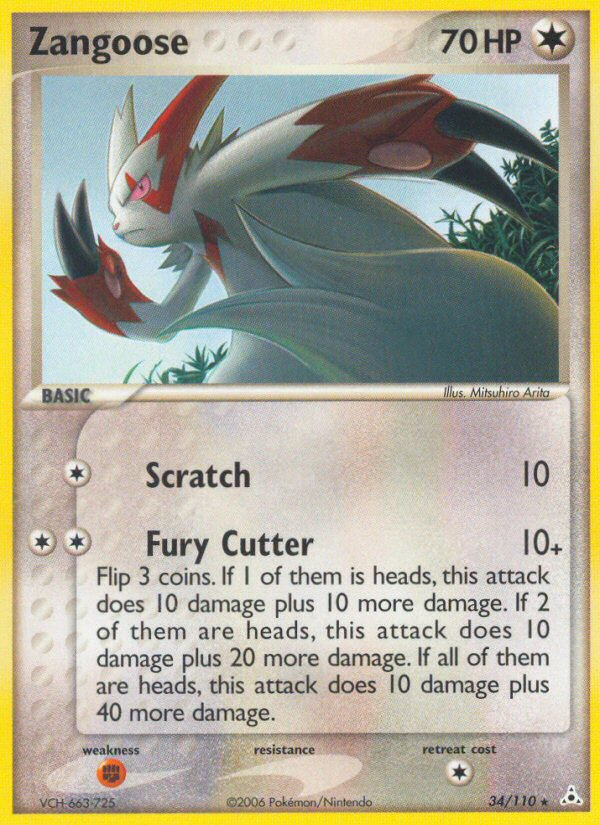 Zangoose (34/110) [EX: Holon Phantoms] - Card Brawlers | Quebec | Canada | Yu-Gi-Oh!