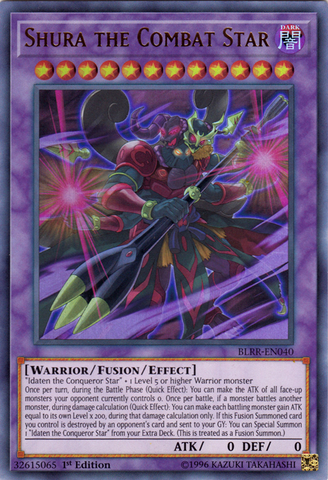 Shura the Combat Star [BLRR-EN040] Ultra Rare - Yu-Gi-Oh! - Card Brawlers | Quebec | Canada |