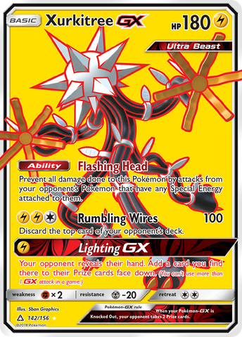 Xurkitree GX (142/156) [Sun & Moon: Ultra Prism] - Card Brawlers | Quebec | Canada | Yu-Gi-Oh!